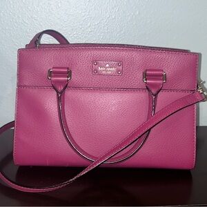 NWT Kate Spade Laurel Way Reese Cherrywood Hue Satchel
